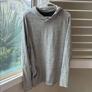 Lululemon Gray Hooded Sweater